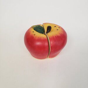 Vintage Ceramic Salt and Pepper Shaker (Apple)